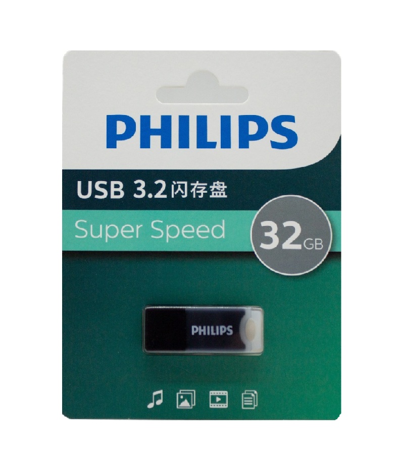 فلش مموری فیلیپس مدل FM10UA-B USB 3.2 ظرفیت 32 گیگابایت