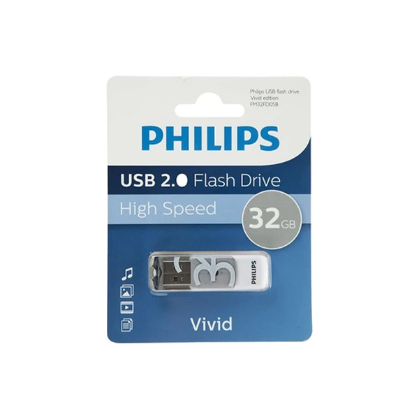 فلش مموری فیلیپس مدل Vivid ظرفیت 32 گیگابایت