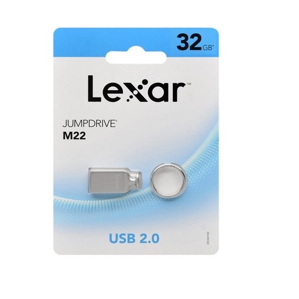 فلش مموری لکسار مدل JUMPDRIVE M22 ظرفیت 32 گیگابایت