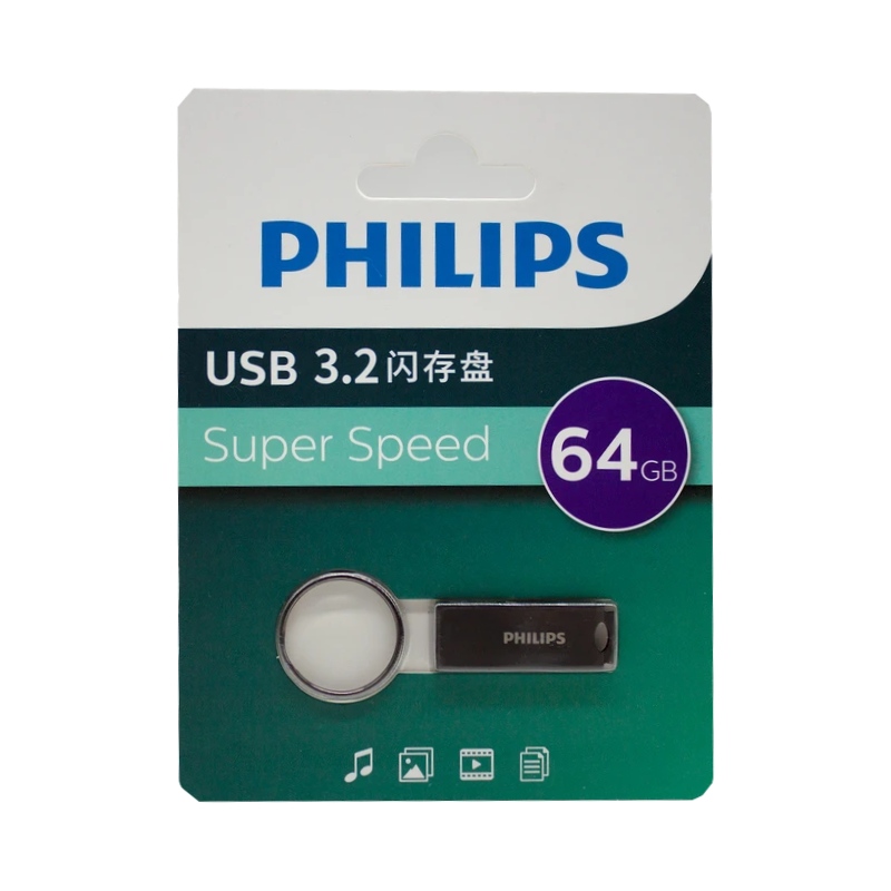 فلش مموری فیلیپس مدل FM21UA-B ظرفیت 64 گیگابایت